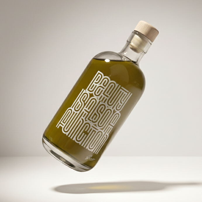 Olijfoliefles Guido X Iwaarden