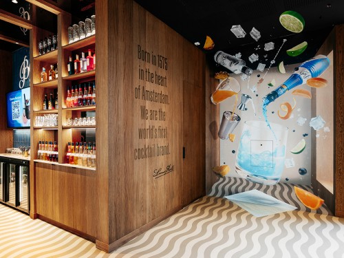 Iwaarden, iwaarden interior, wandvisual, wanddecoratie, 3d-wand, 3d fotowand, experiencedesign, selfiewand