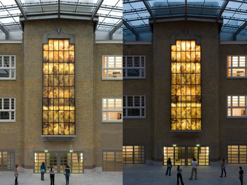 Iwaarden interior - window graphics - glasdecoratie met print op glasfolie voor sfeer en privacy