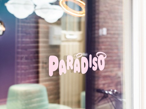 interior, glasdecoratie, paradiso, ijssalon
