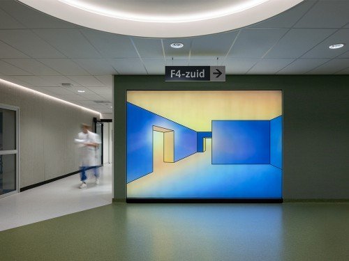 Iwaarden Artwork - art project, Kunstproject Popel Coumou - Amsterdam UMC