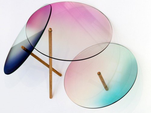 Iwaarden artwork - design - print op glas - glasobject Rive Roshan