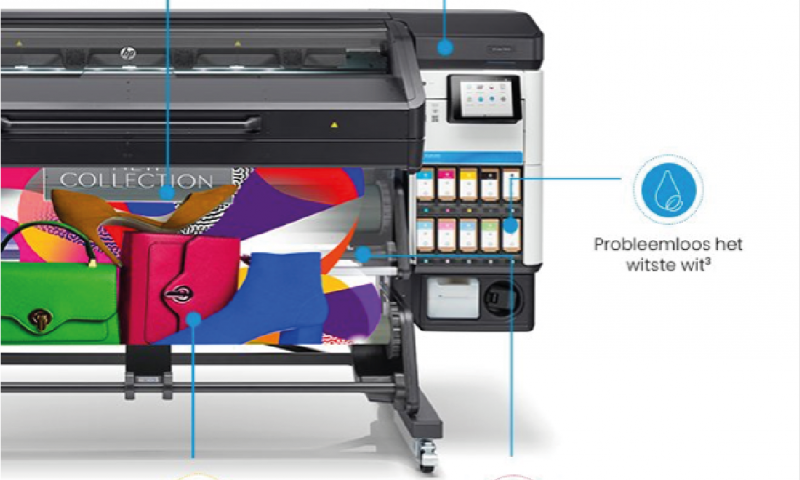 News iwaarden, New environmentally friendly printer, HP Latex 800W