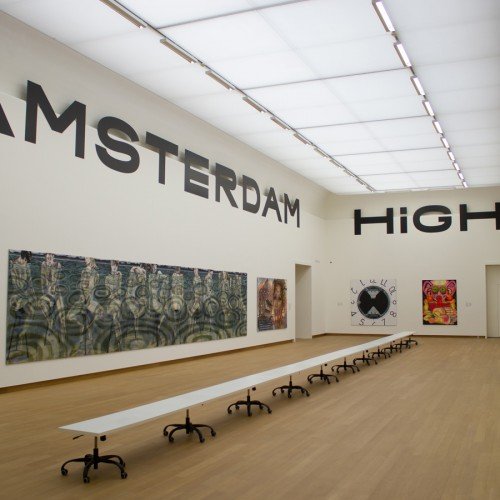 Layout exhibition Jana Euler in Stedelijk Museum Amsterdam